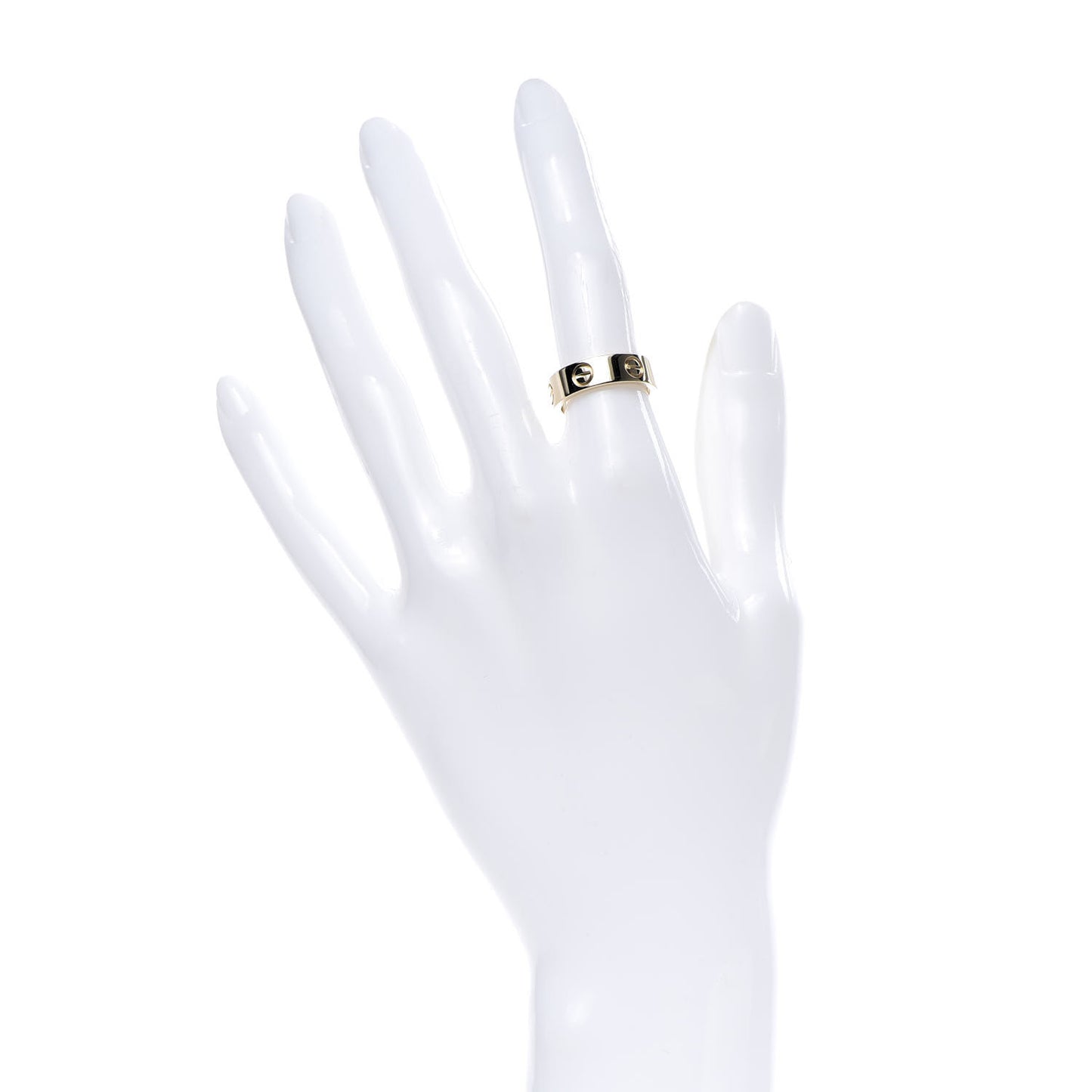 18K Yellow Gold 5.5mm LOVE Ring 50 5.25