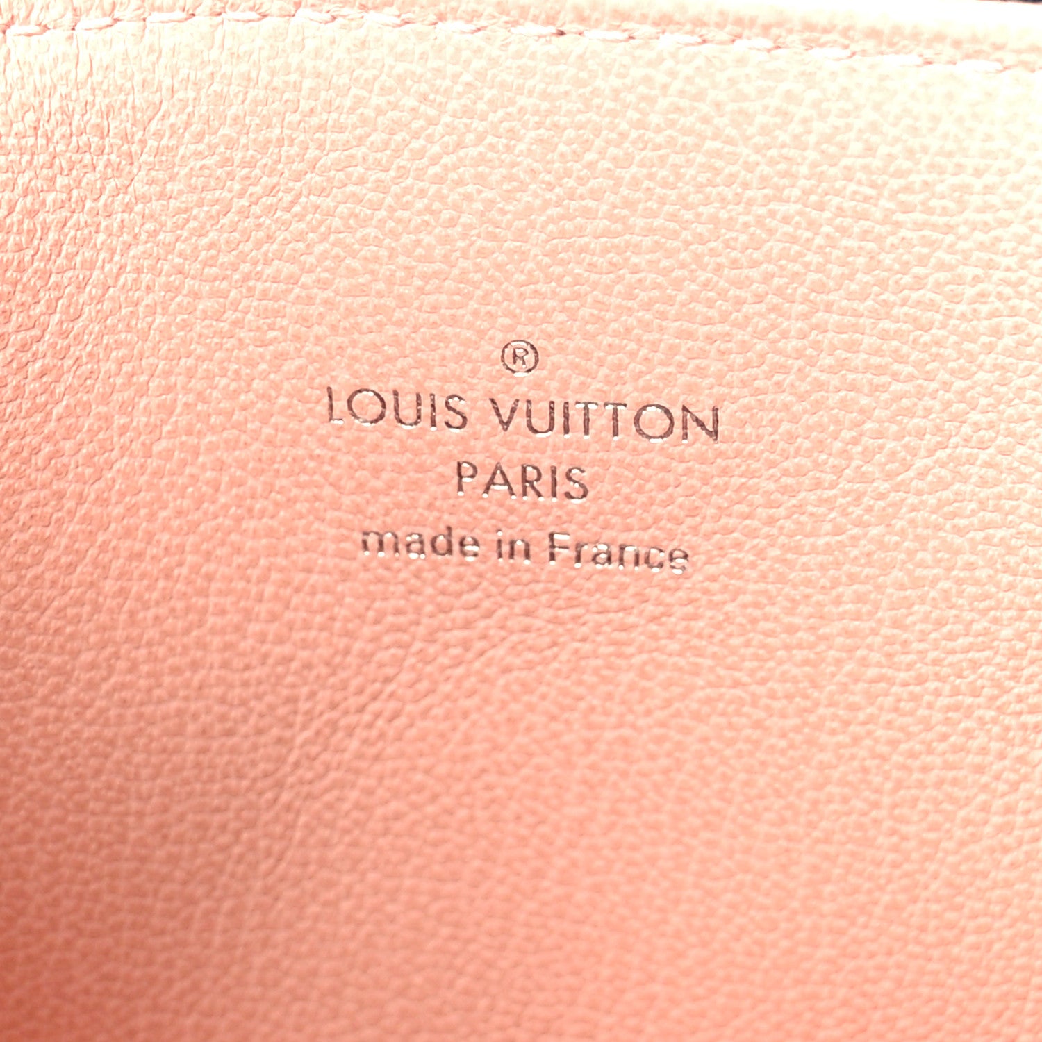 Louis Vuitton Lambskin Embossed Monogram Coussin PM Black 8 of 12