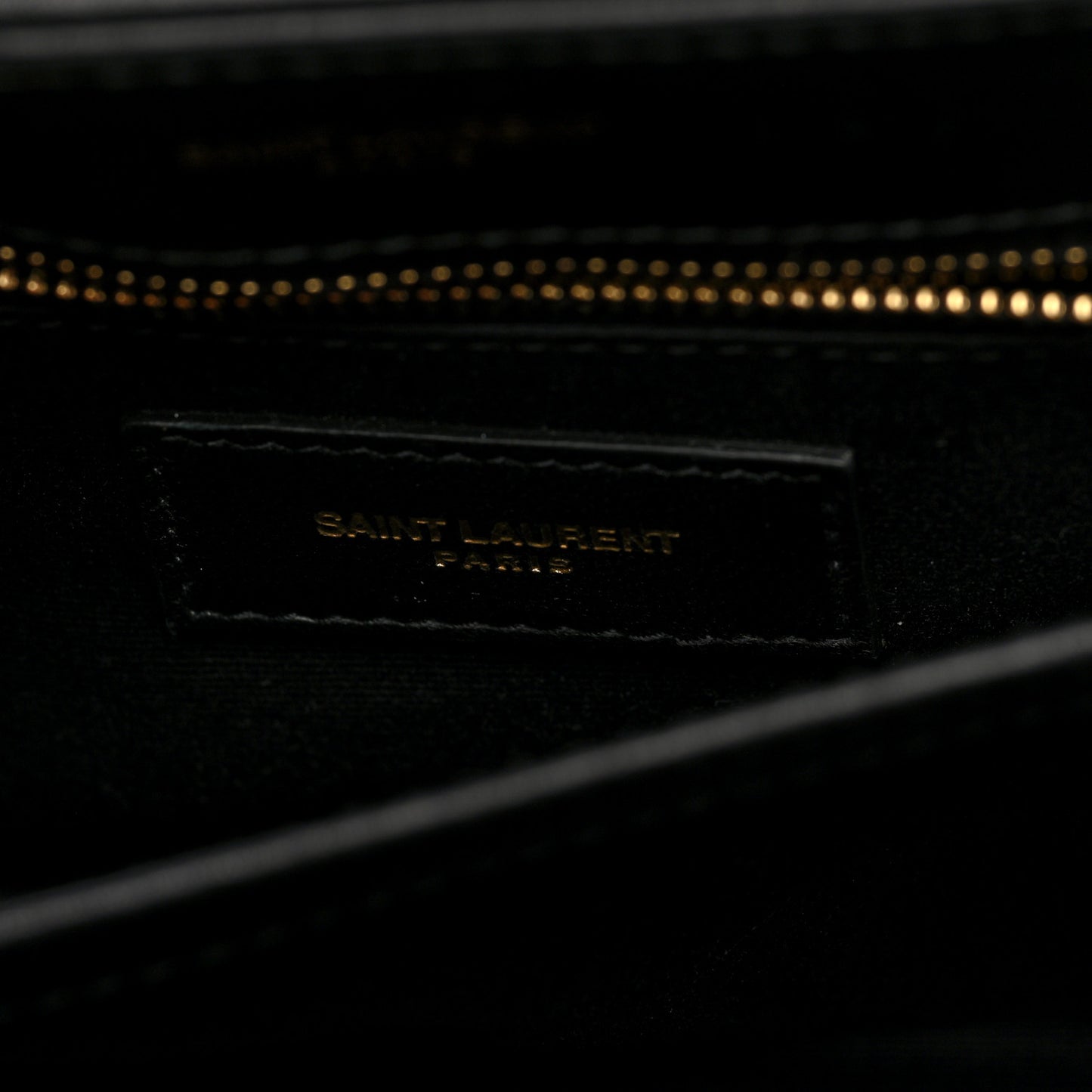 Calfskin Y Quilted Monogram Toy Loulou Crossbody Bag Black
