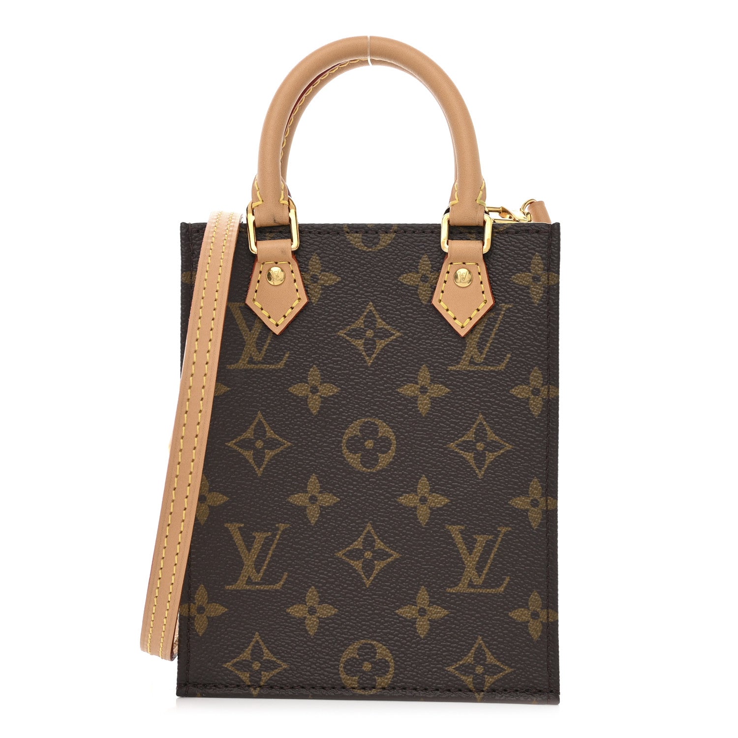 Louis Vuitton Monogram Petit Sac Plat 1 of 9