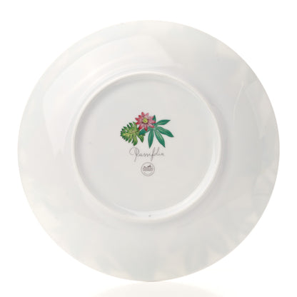 Hermes Porcelain Passifolia Dessert Plate N°2 Set of 2 3 of 6