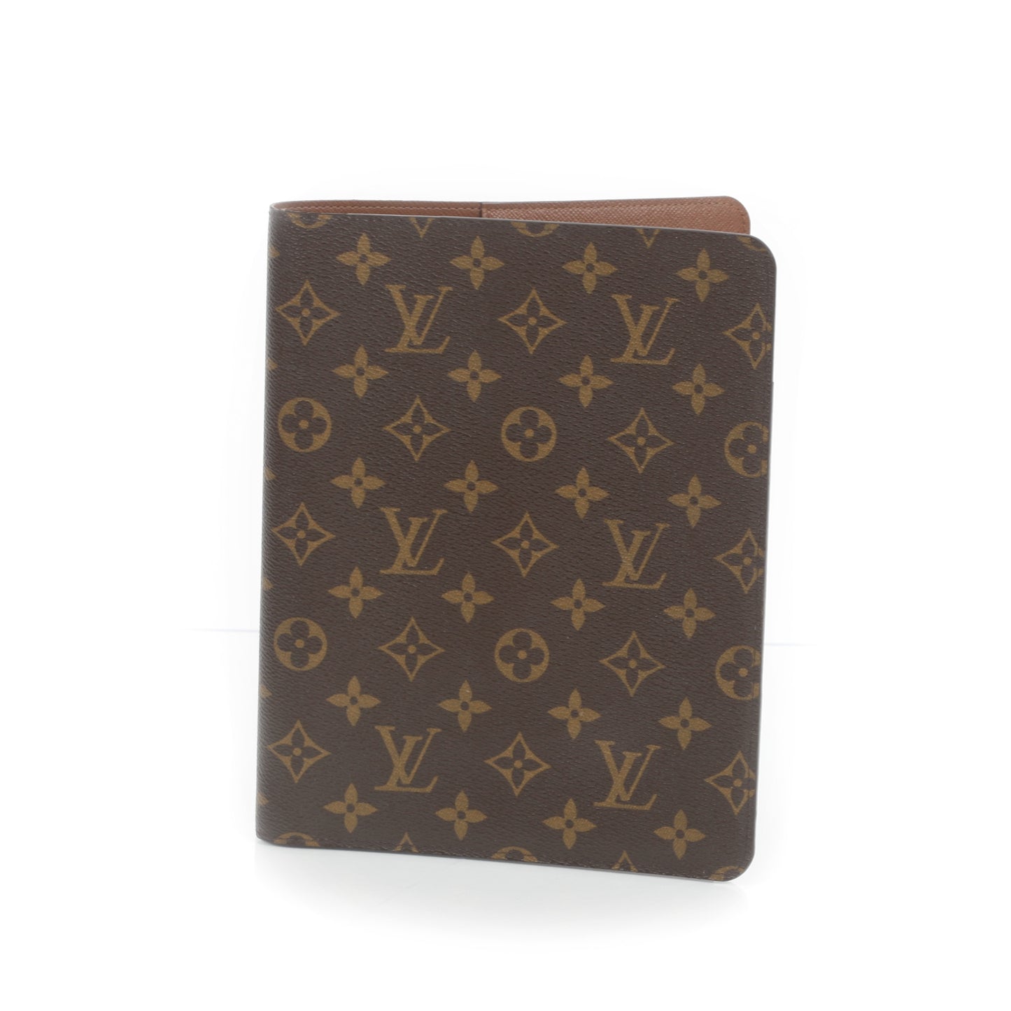 Monogram Desk Agenda Cover