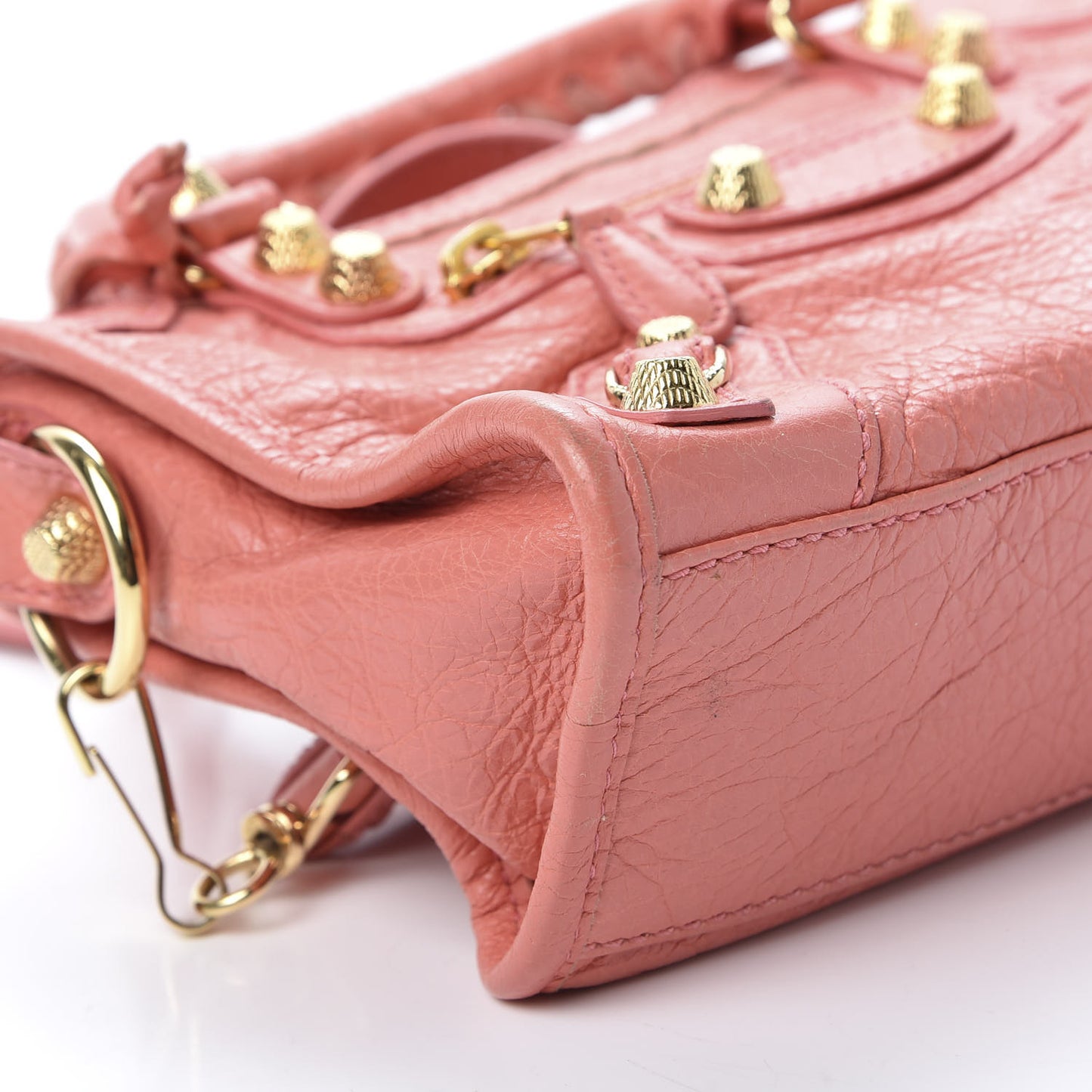 Agneau Giant 12 Gold Hardware Mini City Rose Azalee Rose Jaipur