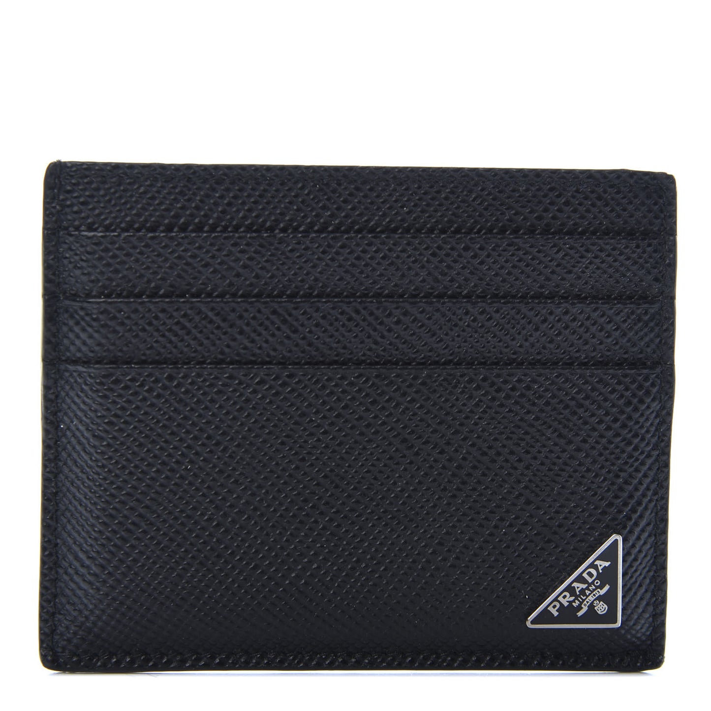 Saffiano Card Holder Black
