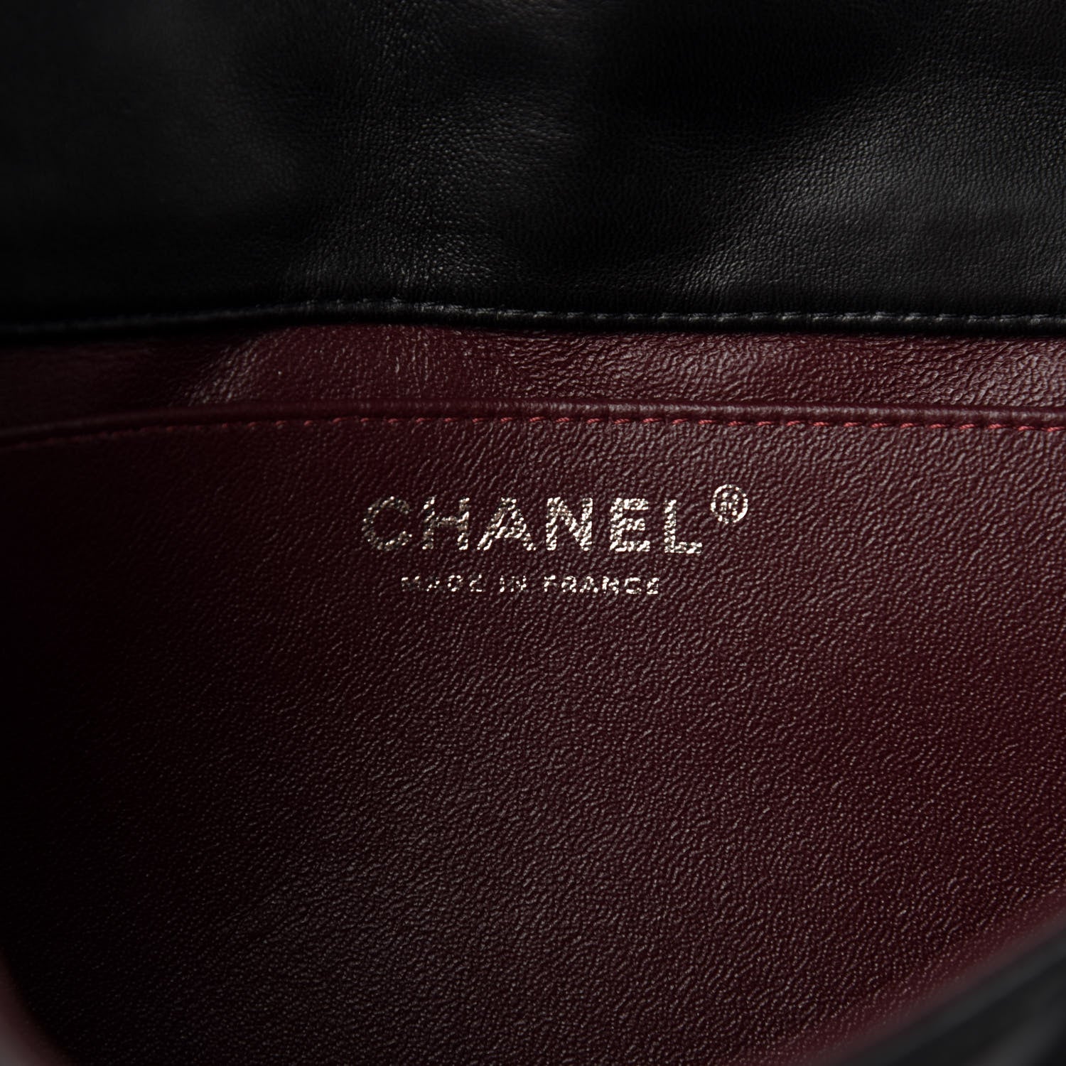 Chanel Lambskin Quilted Clutch With Chain Flap Black 8 of 11