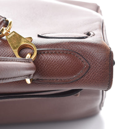 Hermes Courchevel Retourne Kelly 32 Chocolate 14 of 37