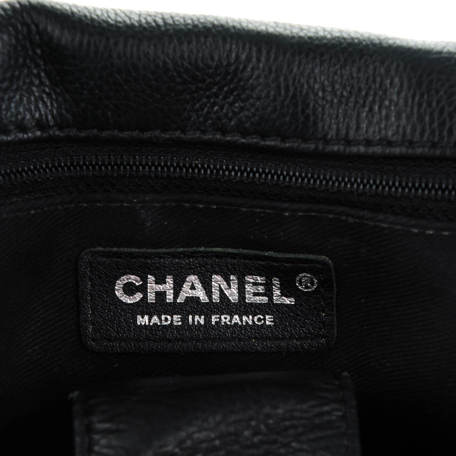 Chanel Calfskin Quilted Couture Messenger Black 6 of 7