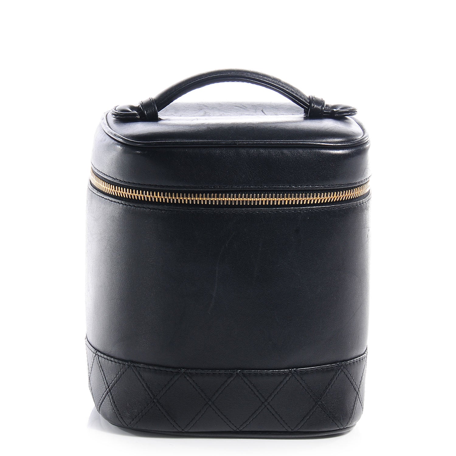 Chanel Lambskin Vanity Cosmetic Bag Black 1 of 7