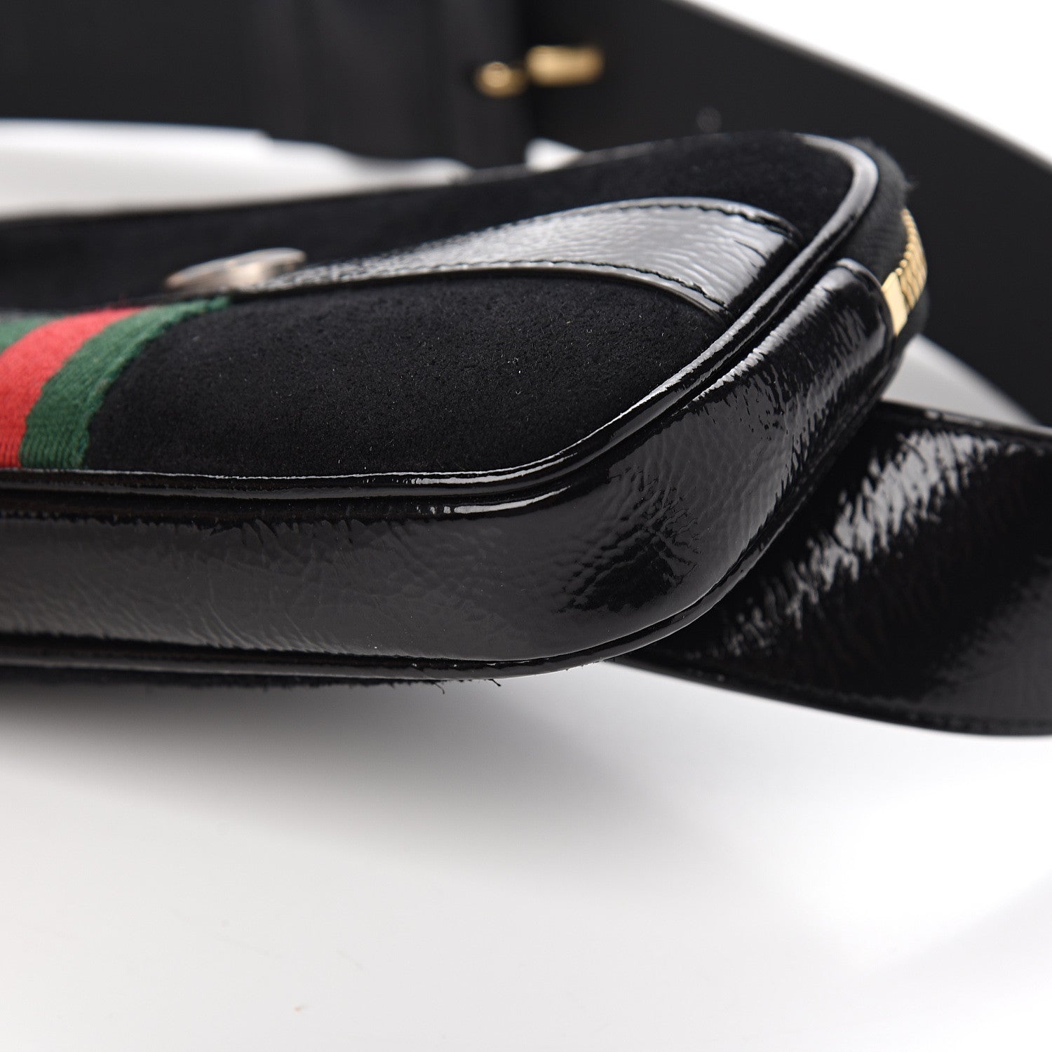 Gucci Suede Patent Ophidia Belted iPhone Case 75 30 Black 9 of 10