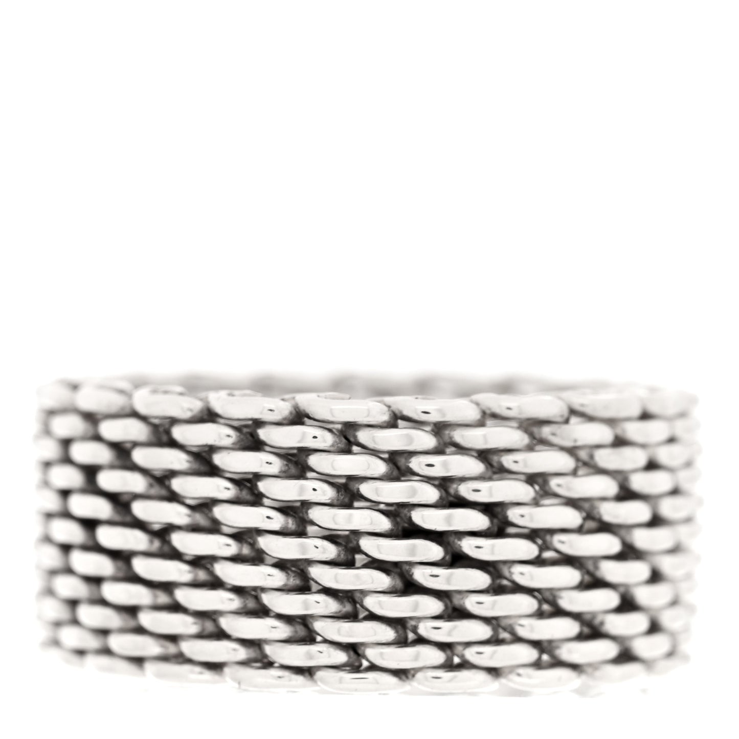 Sterling Silver Somerset Mesh Ring 60 9