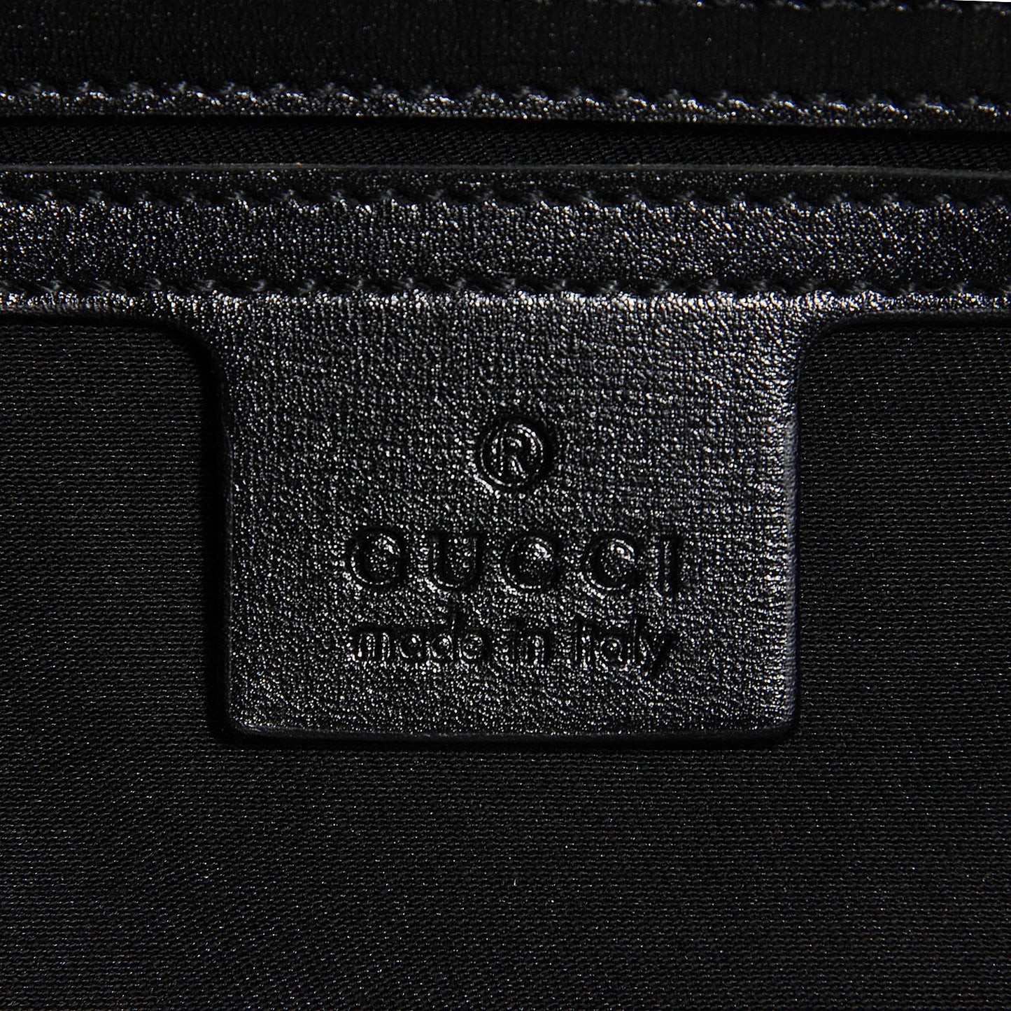 GG Plus Monogram Embellished Medium Joy Boston White Black