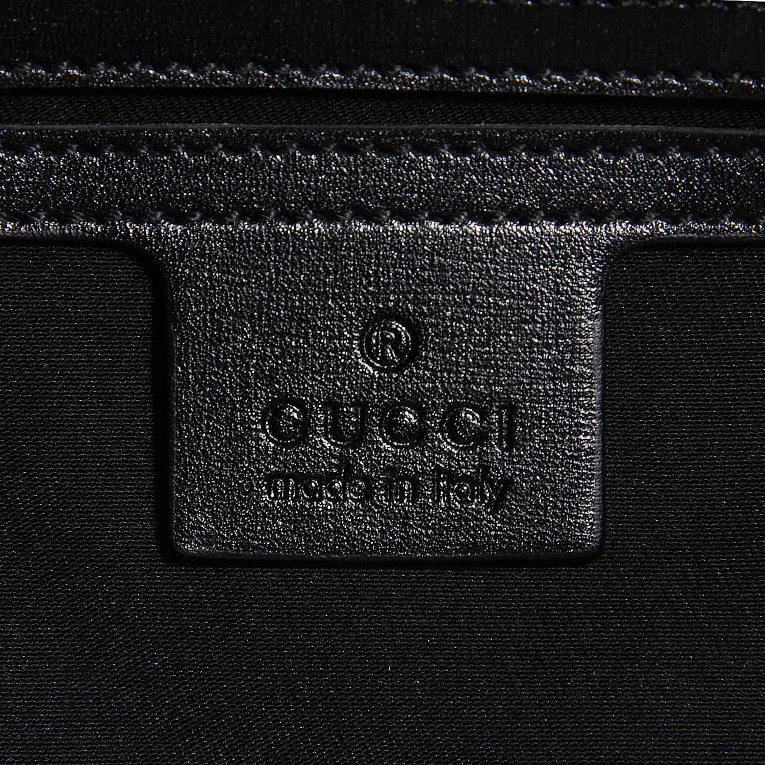 Gucci GG Plus Monogram Embellished Medium Joy Boston White Black 6 of 7