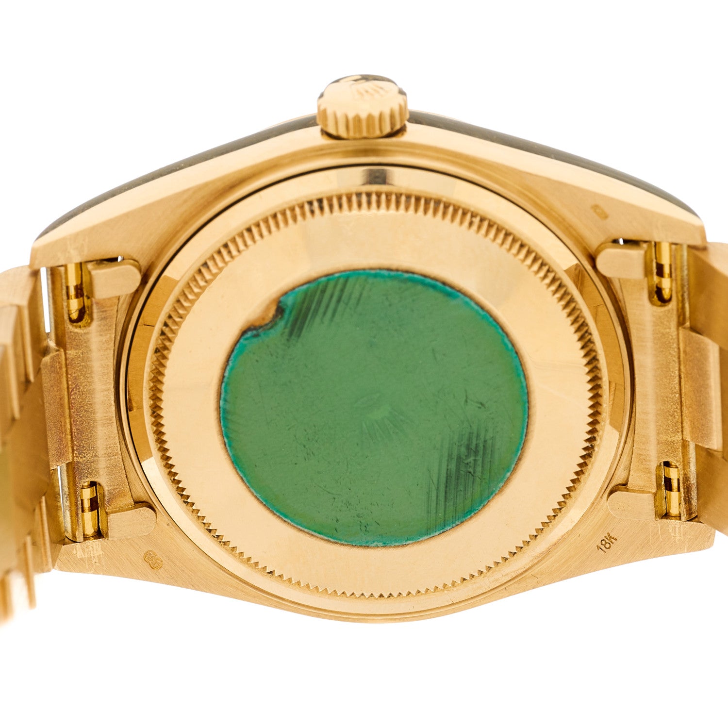 Rolex 18K Yellow Gold Diamond 36mm Oyster Perpetual Day-Date President Watch Champagne 18038 4 of 4