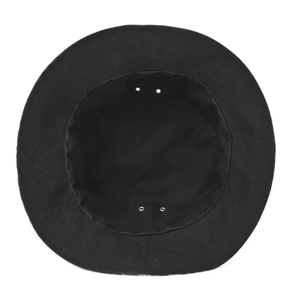 Christian Dior Polyester Cotton Oblique Teddy-D Brim Bucket Hat 57 Black 13 of 23