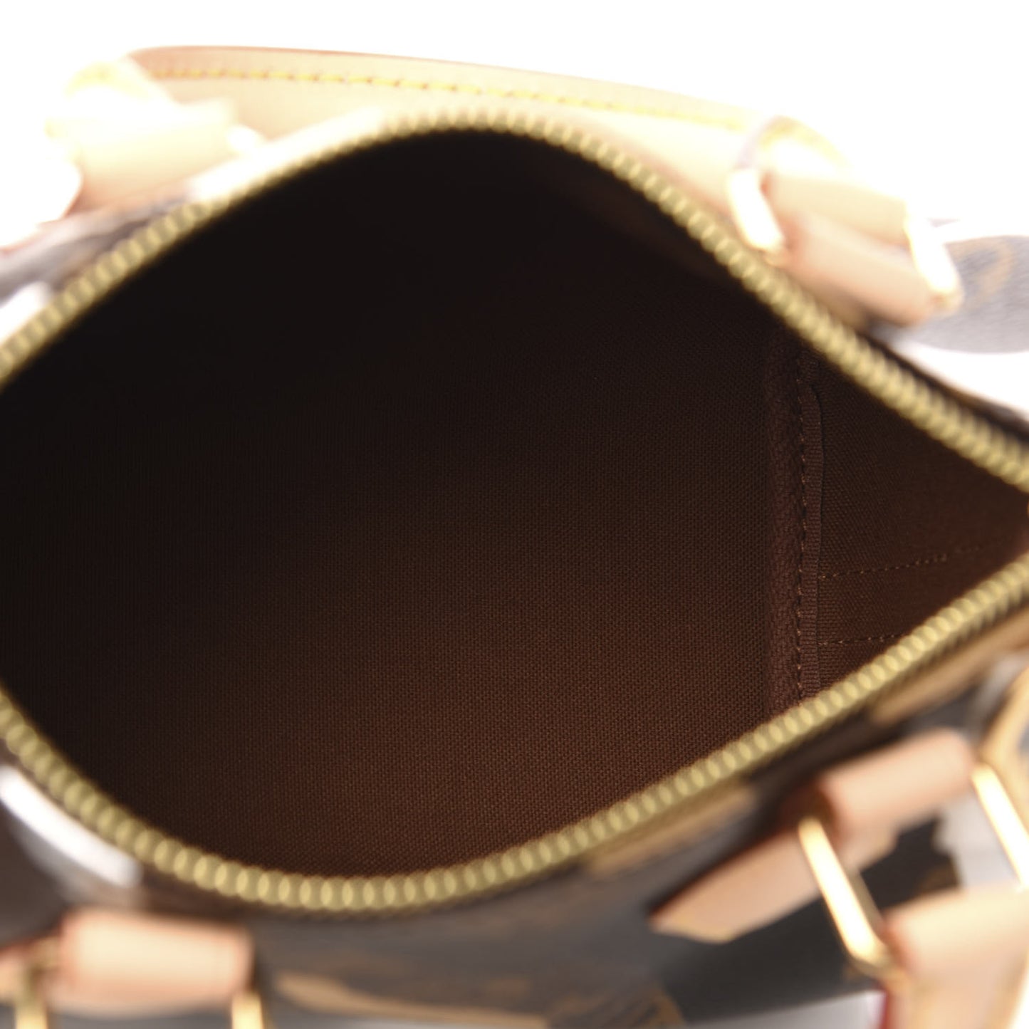 X LOL Monogram Speedy BB Gold Silver