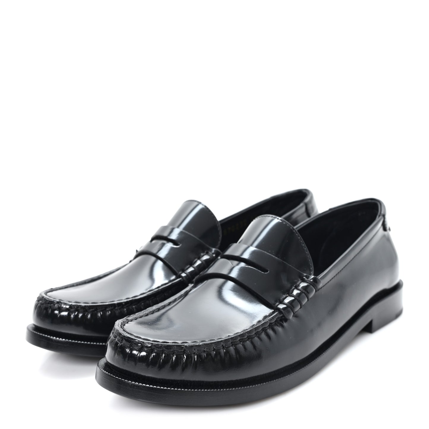 Magnum Lux Calfskin Le Loafer 15 Moccasins 37 Black