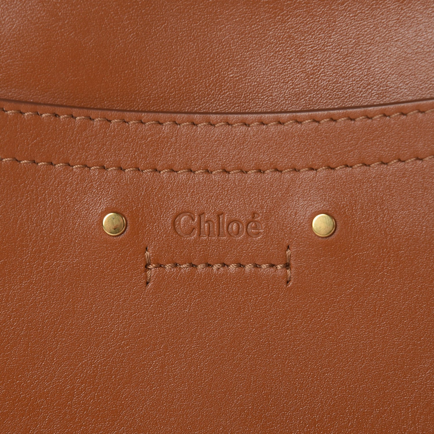 Chloe Calfskin Suede Small Roy Bag Caramel 6 of 10