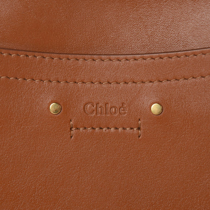 Chloe Calfskin Suede Small Roy Bag Caramel 6 of 10