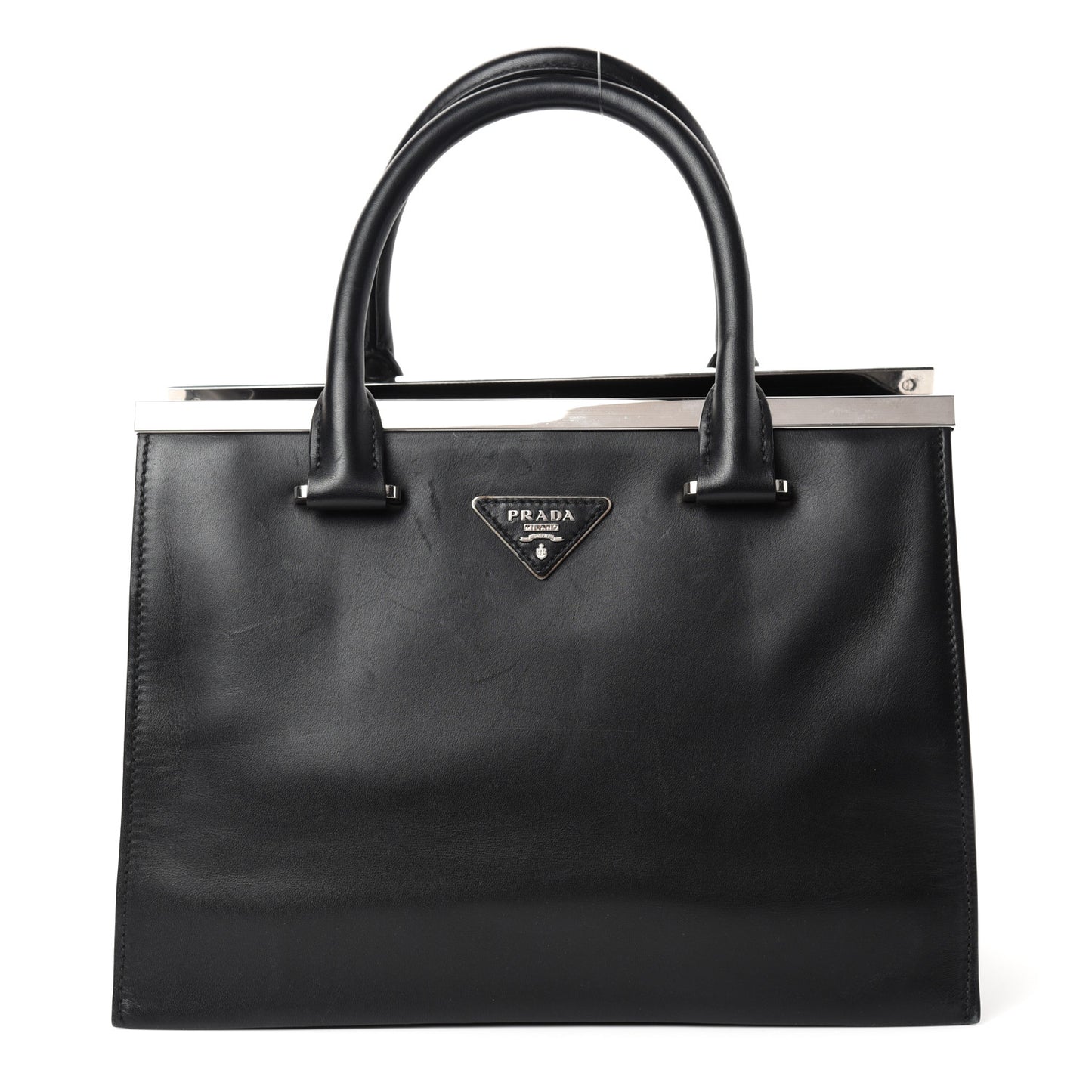 City Calfskin Tote Black