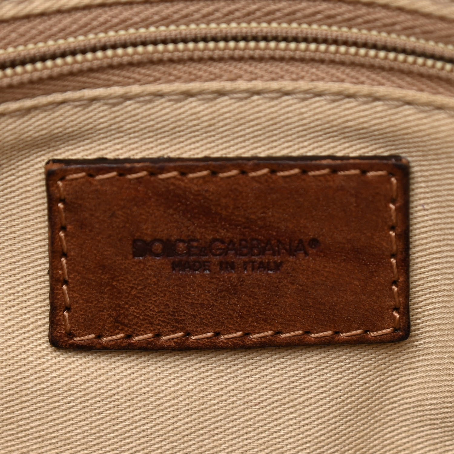 Dolce & Gabbana Coated Canvas Leopard Print Boston Bag 8 of 15