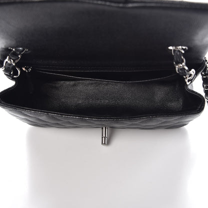Chanel Iridescent Caviar Quilted Mini Rectangular Flap Black 5 of 8
