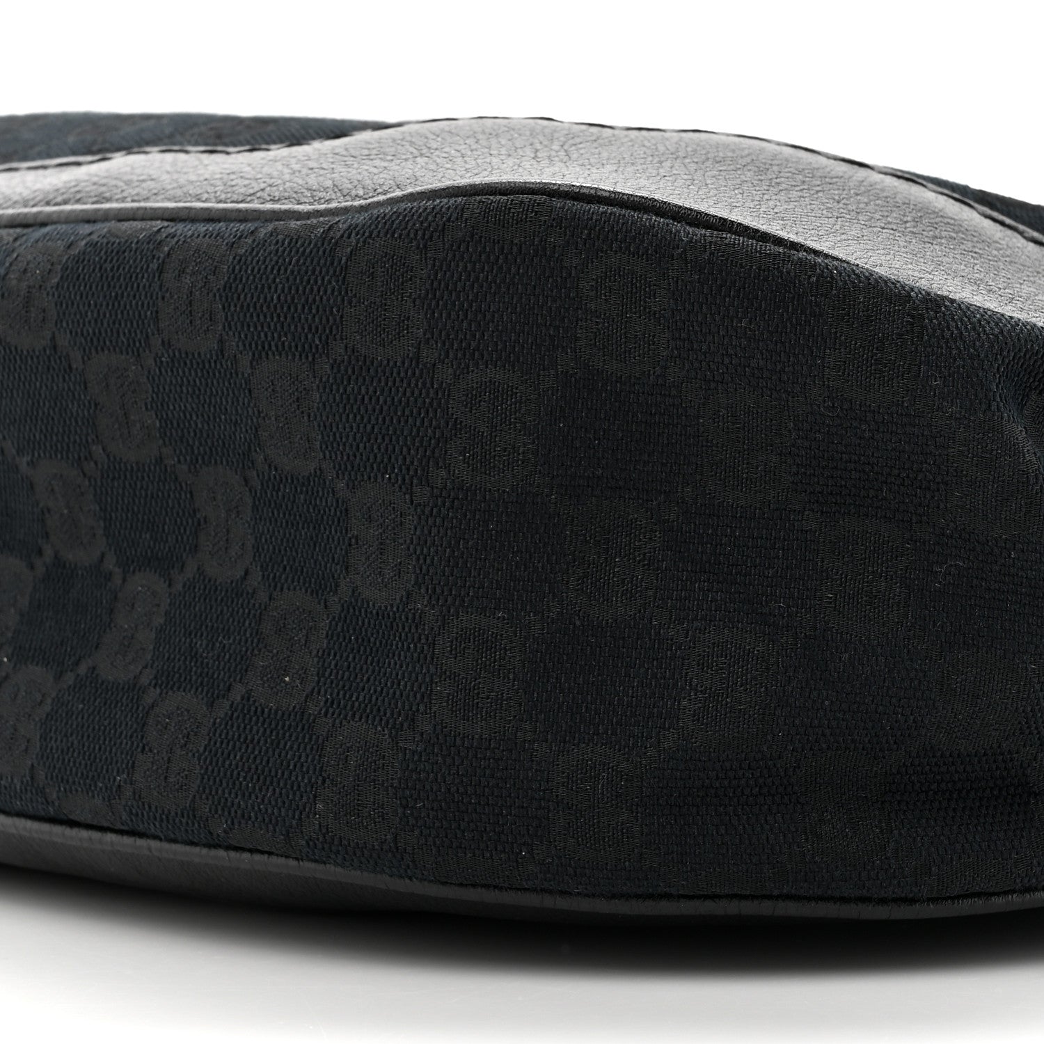 Gucci Monogram Medium Charlotte Hobo Black 9 of 10