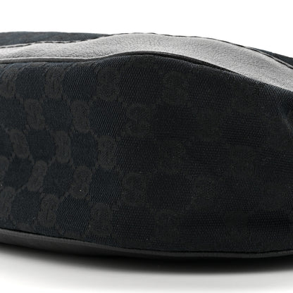 Gucci Monogram Medium Charlotte Hobo Black 9 of 10