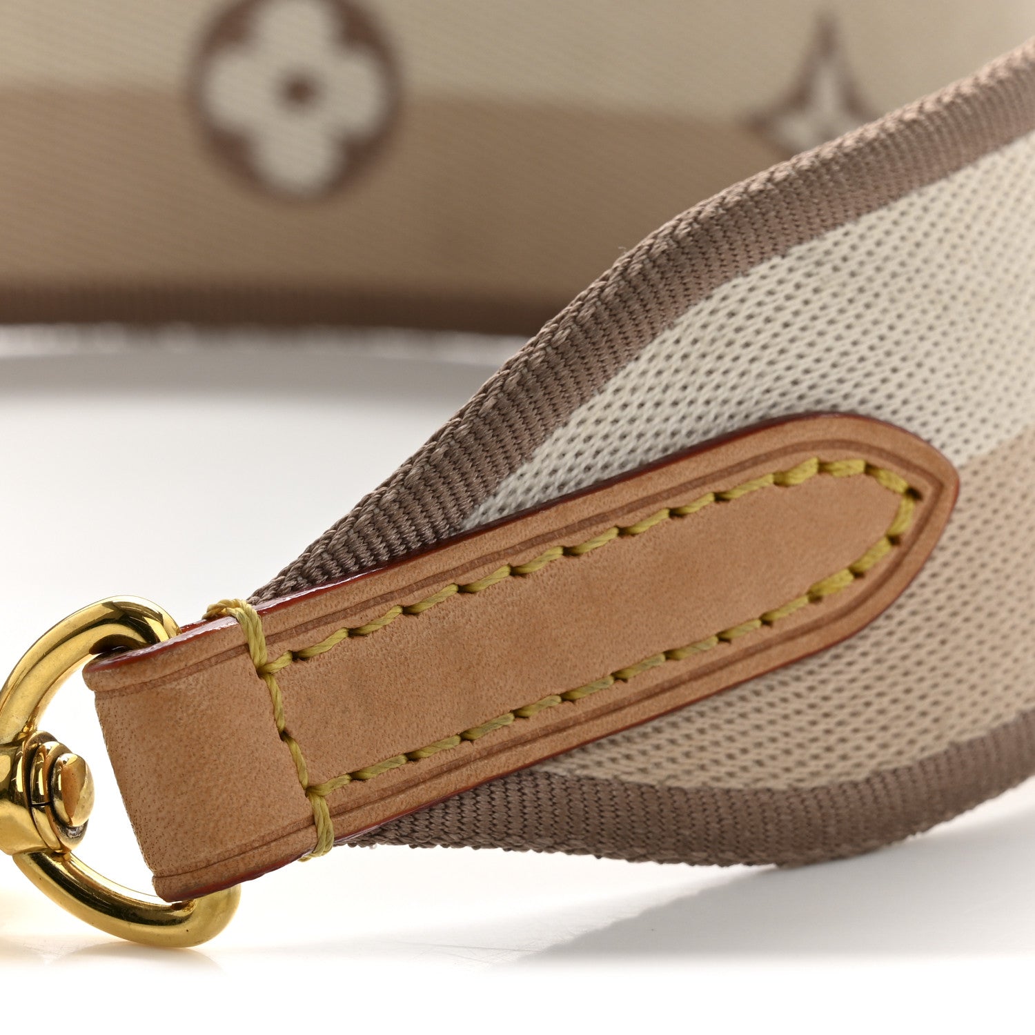Louis Vuitton Jacquard Speedy Bandouliere 20 Shoulder Strap Beige 6 of 10