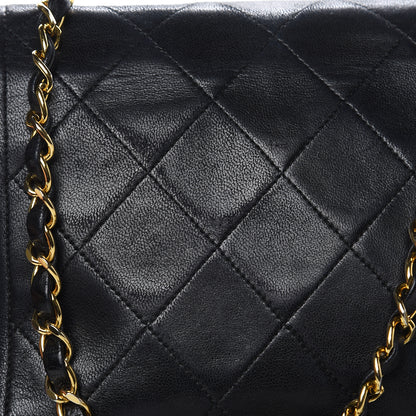 Chanel Lambskin Quilted Small Single Flap Black 13 of 17