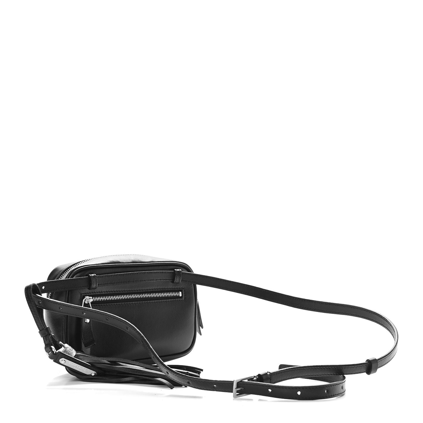 Calfskin Matelasse Monogram Lou Belt Bag Black