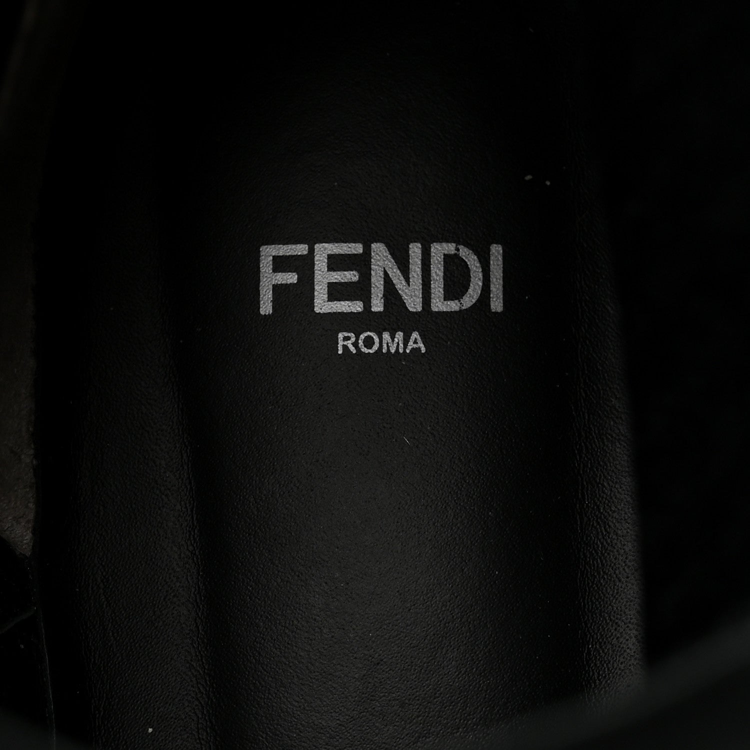 Fendi Calfskin Stretch Fabric Rockoko Biker Boots 41 Tobacco Black Marino 6 of 7