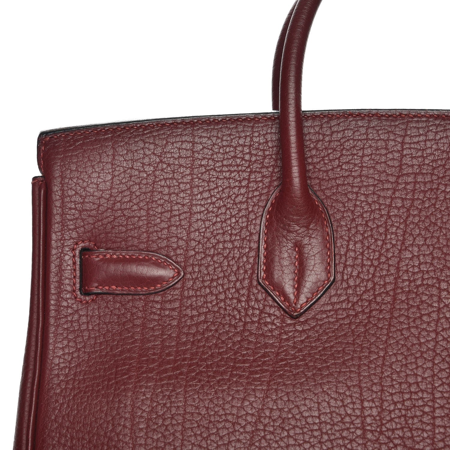 Hermes Fjord HAC Birkin 32 Rouge H 22 of 28