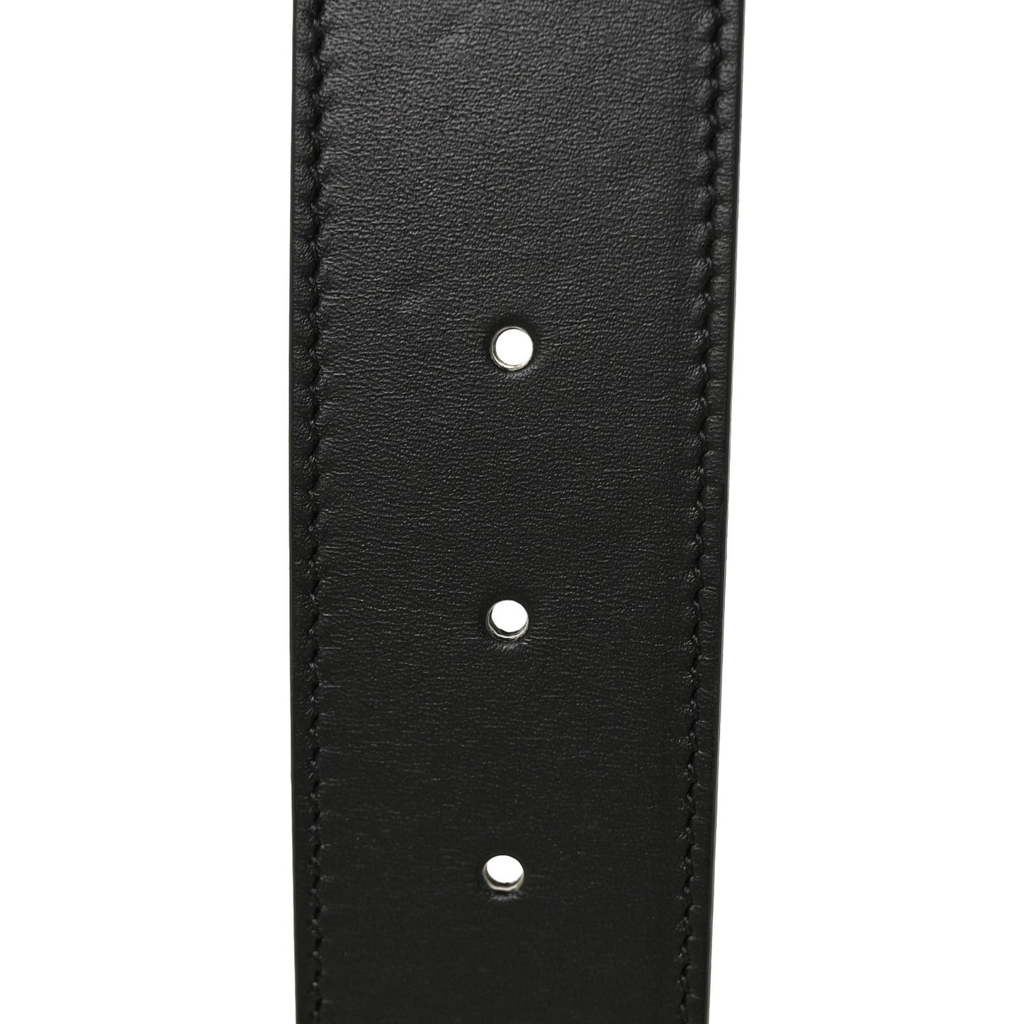 Moon Calfskin Torchon Double G 40mm Belt 105 42 Black
