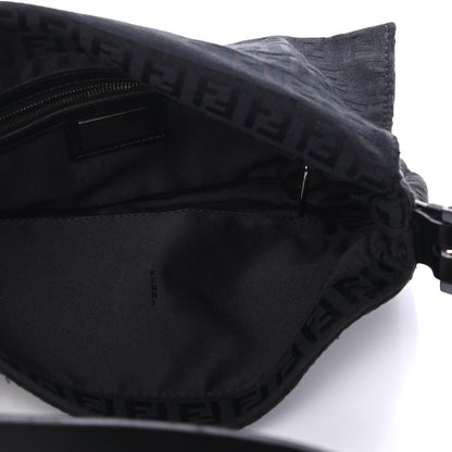 Fendi Zucchino Baguette Black 4 of 4