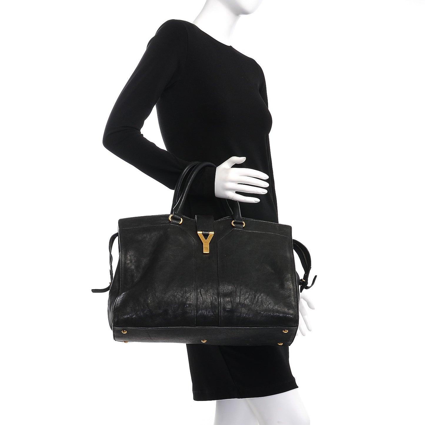 Sheepskin Large Cabas ChYc Black