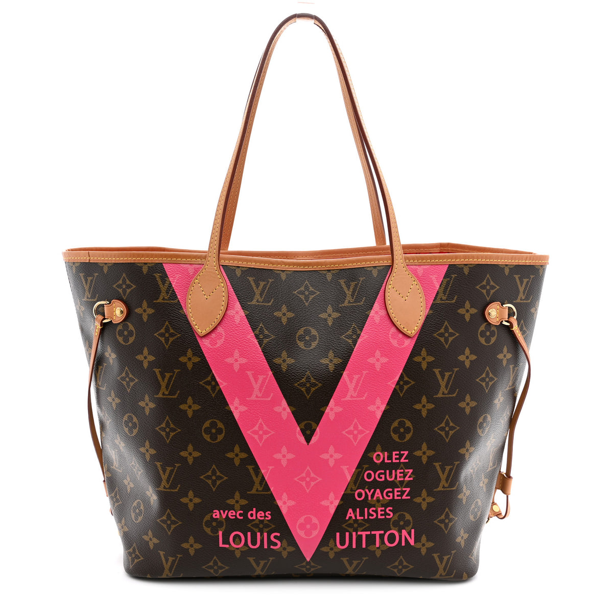 Monogram V Neverfull MM Grenade