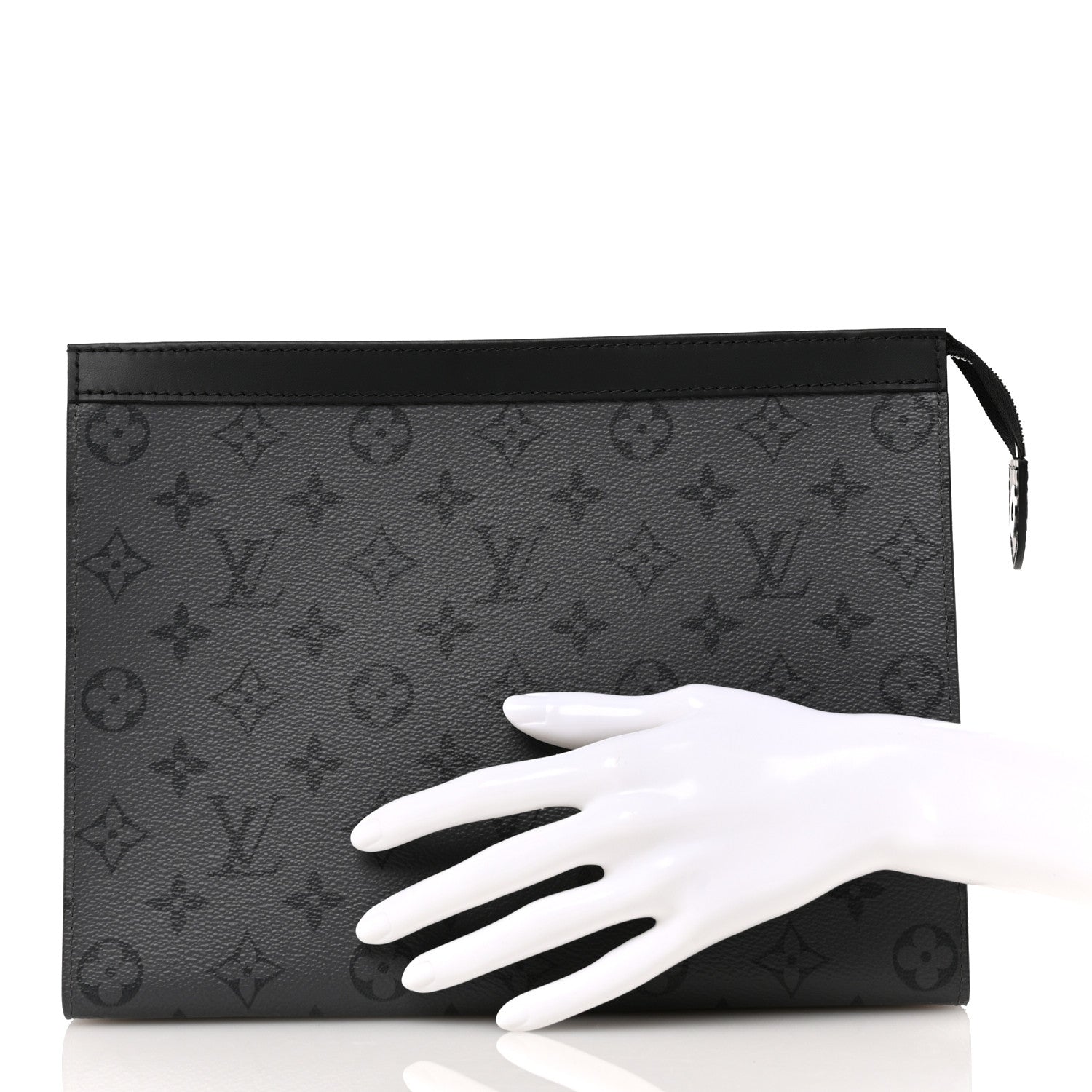Louis Vuitton Monogram Eclipse Reverse Pochette Voyage MM 2 of 6