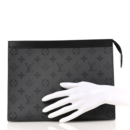 Louis Vuitton Monogram Eclipse Reverse Pochette Voyage MM 2 of 6