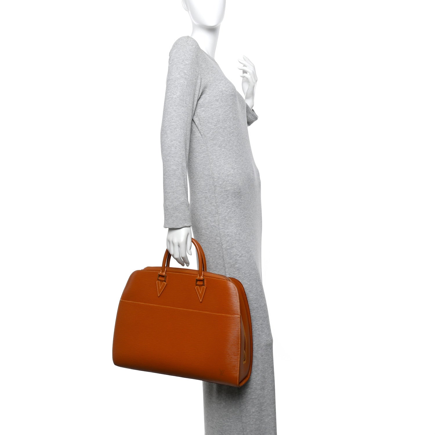 Louis Vuitton Epi Sorbonne Briefcase Cipango 2 of 13