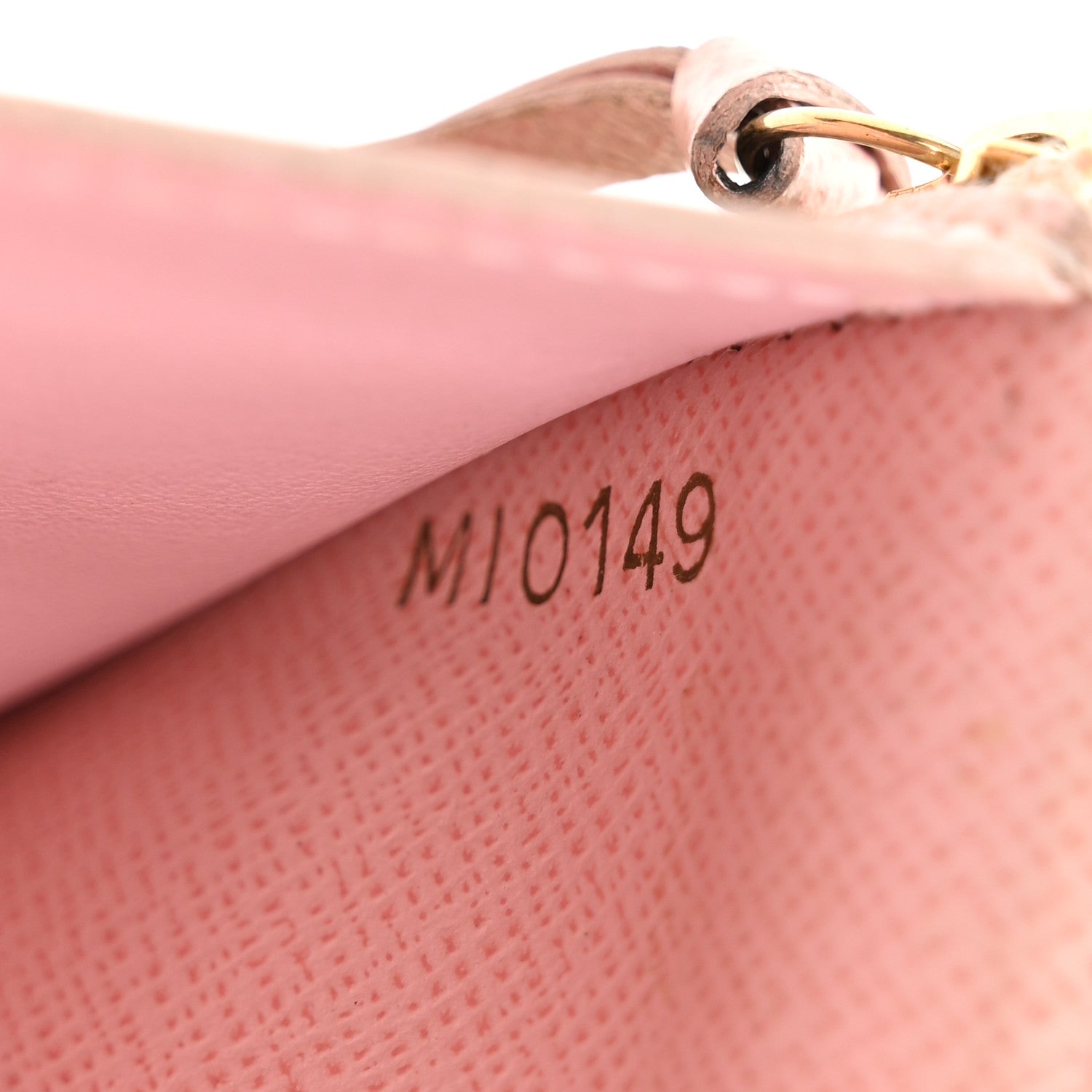 Louis Vuitton Damier Azur Victorine Wallet Rose Ballerine 7 of 13