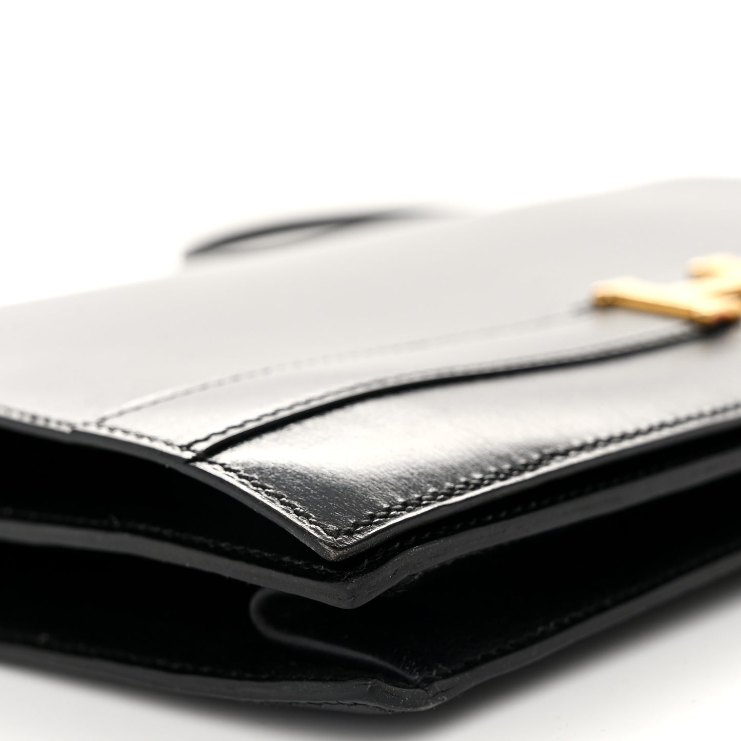 Box Annie Clutch Shoulder Bag Black