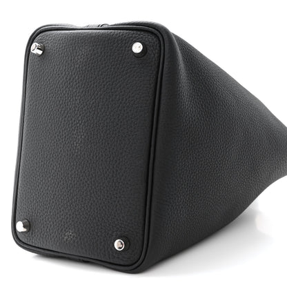 Hermes Taurillon Clemence Picotin Lock 18 PM Black 10 of 10