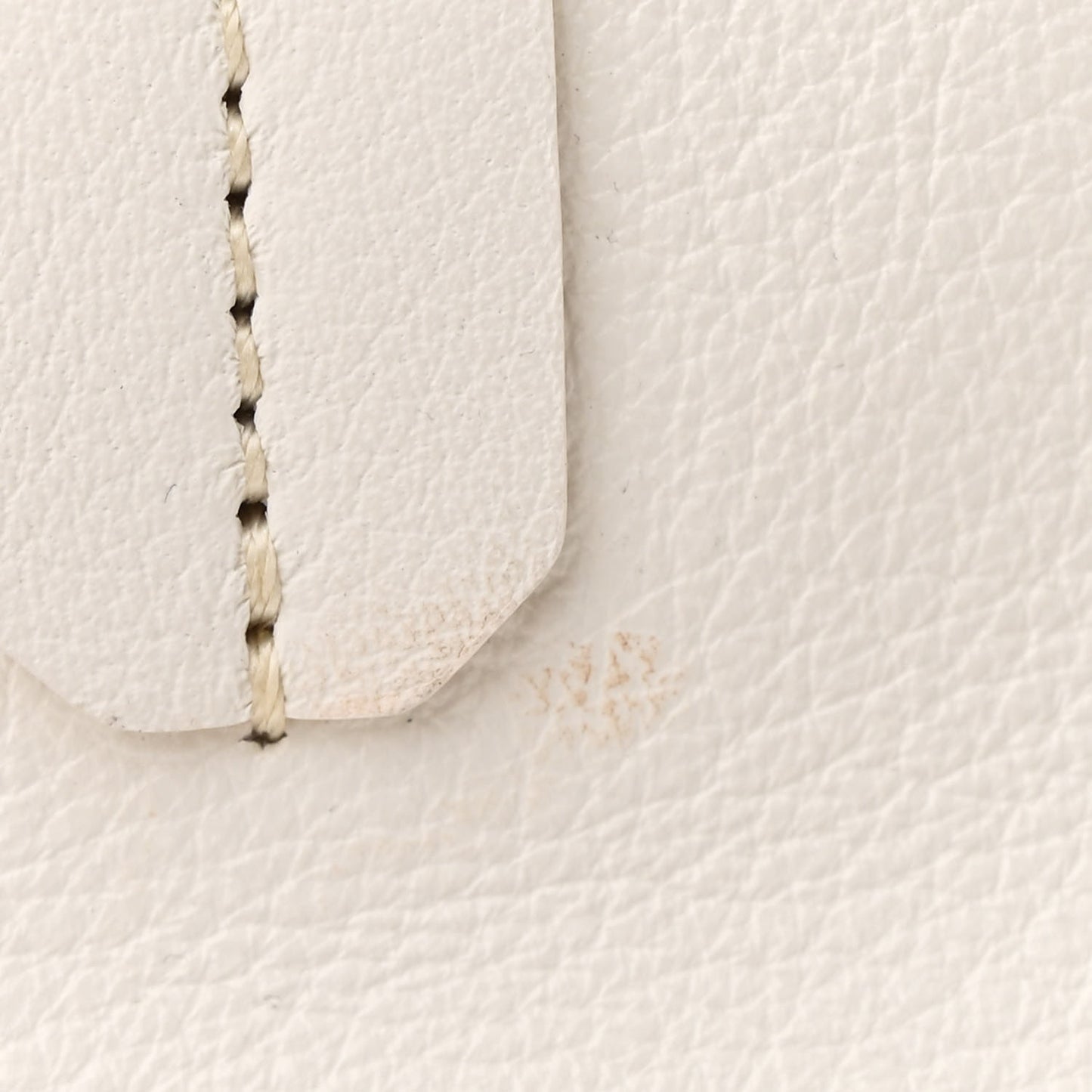 Goyardine Reversible Mini Anjou White