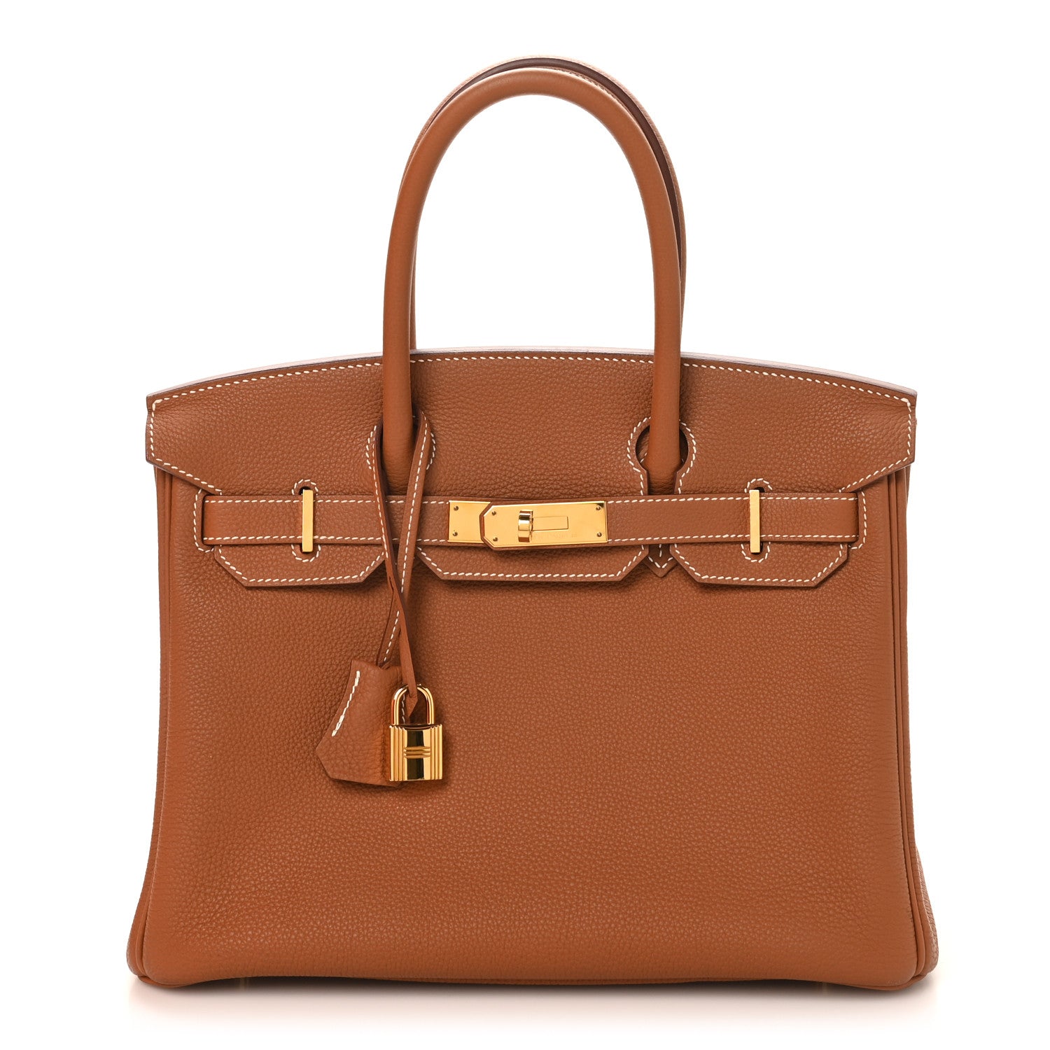 Hermes Togo Birkin 30 Gold 1 of 11
