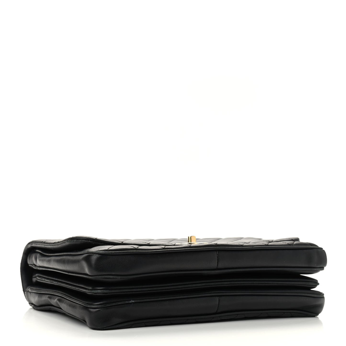Lambskin Quilted Medium Citizen Chic Flap Black