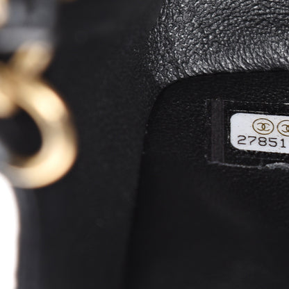 Chanel Lambskin Quilted Mini Rectangular Flap Black 6 of 13