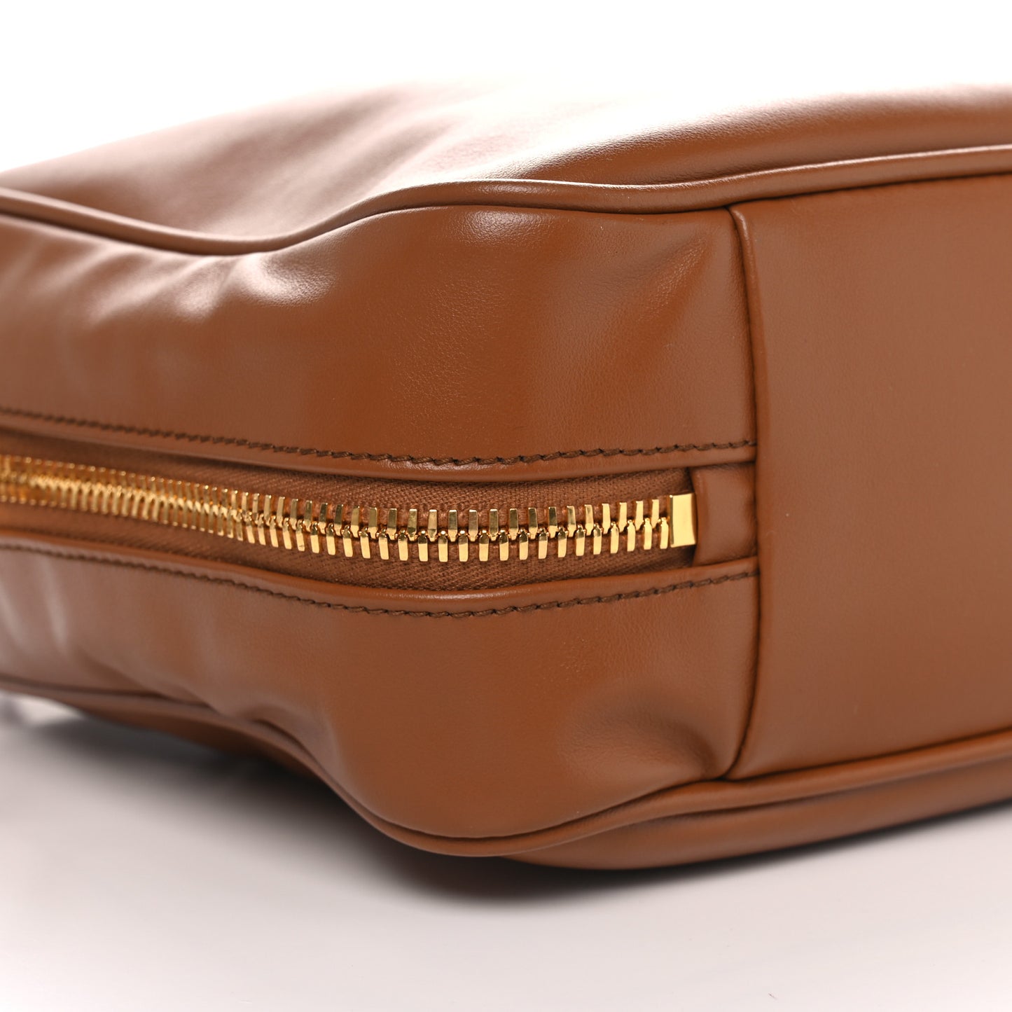 Soft Calf Softy Large Beau Top Handle Bag Cognac