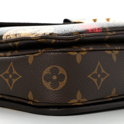 Louis Vuitton x FORNASETTI Monogram Cameo Pochette Metis 8 of 10