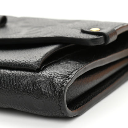 Louis Vuitton Empreinte Vavin Chain Wallet Black 8 of 14