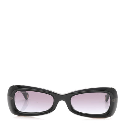 Chanel Acetate Butterfly CC Sunglasses 71751A Black 2 of 8